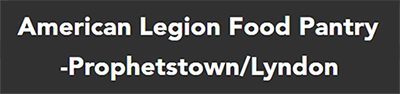 Prophetstown Lyndon American Legion Food Pantry